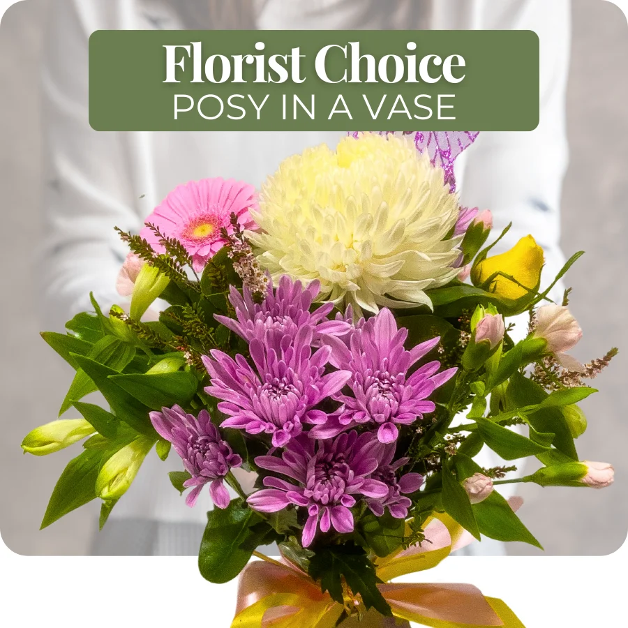 Florist Choice Posy in a Vase