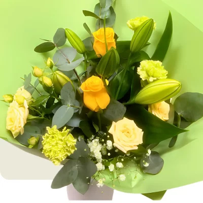 yellow flower bouquet