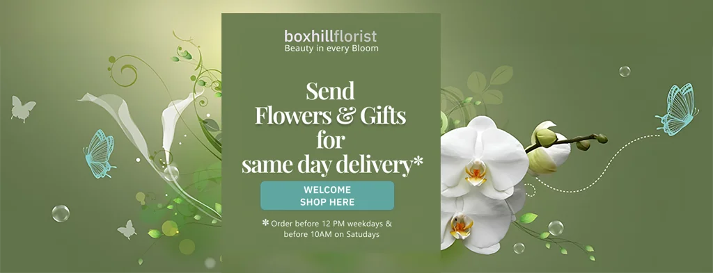 Box Hill Florist hero banner